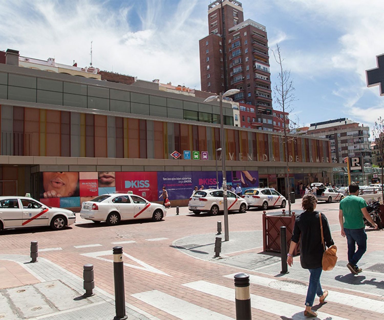 Publicidad alto impacto en intercambiador Avenida América