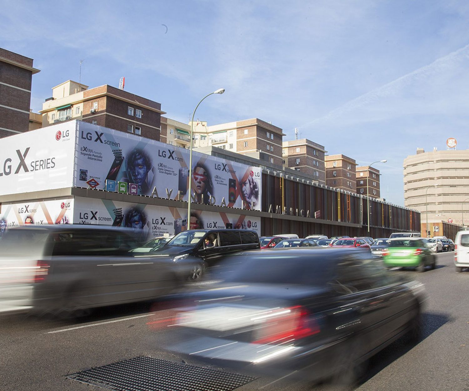Campaña de gran impacto en Madrid LG
