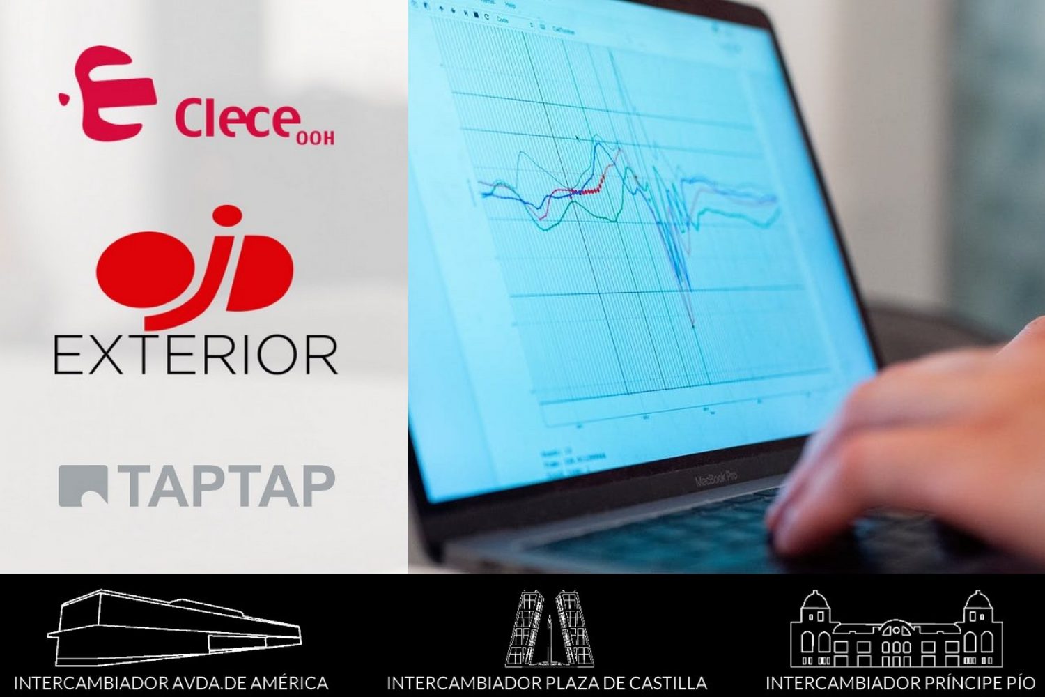 Medición de audiencias en publicidad exterior Clece OOH Madrid