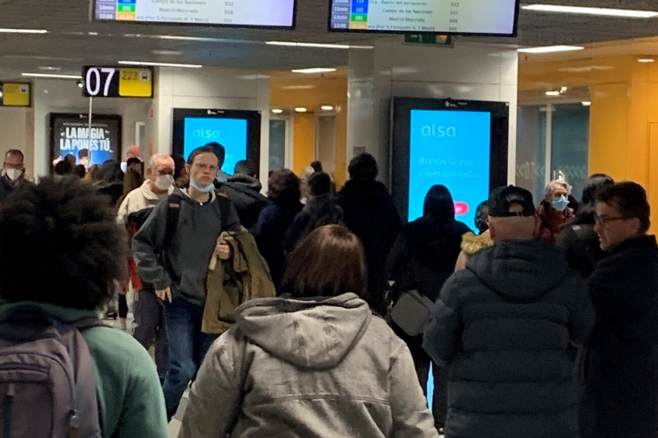 Circuito publicitario digital con mupis en estaciones Intercambiador Príncipe Pío en Madrid