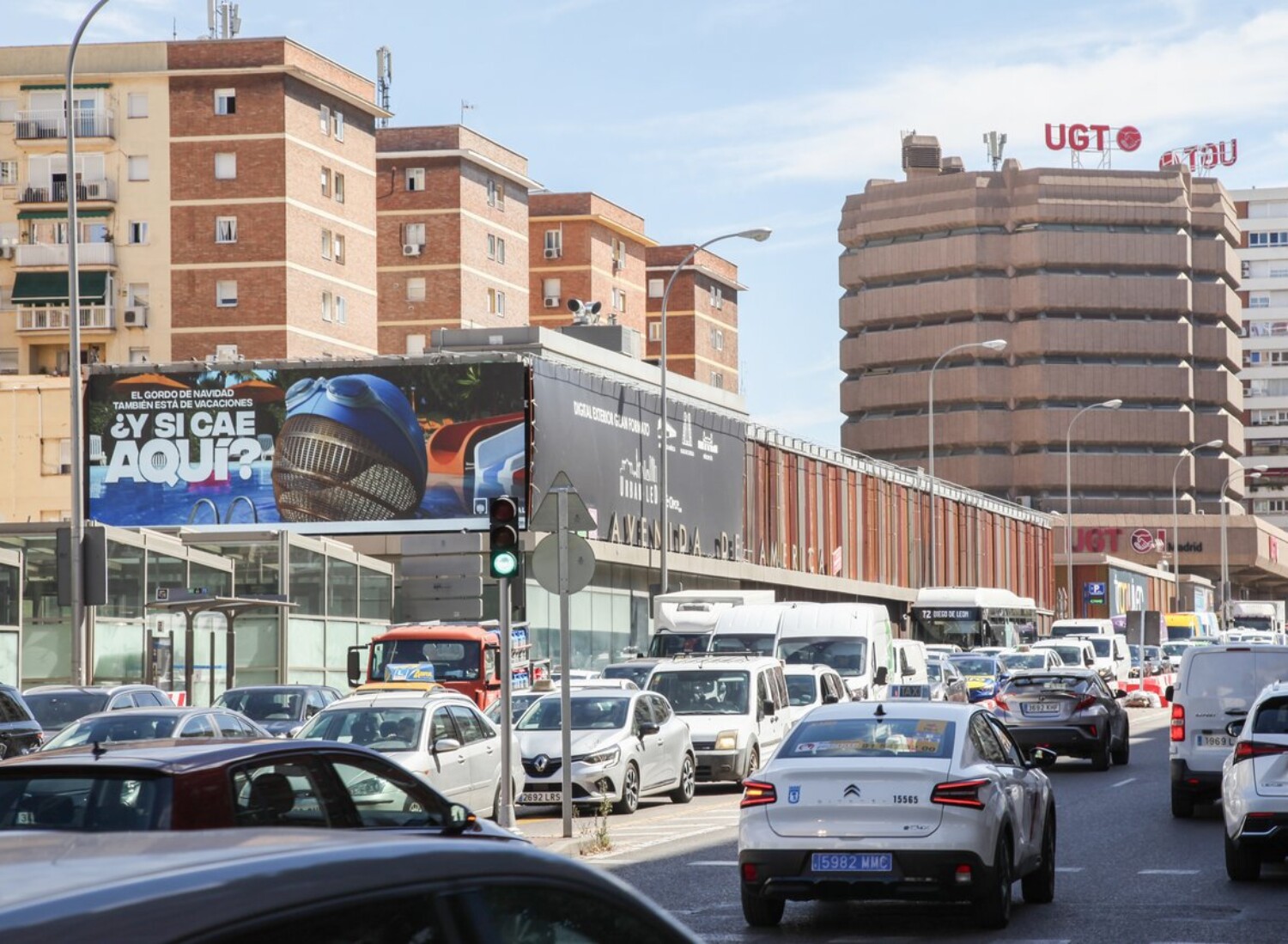 Campaña de publicidad DOOH espectacular del Gordo de Navidad, Loterías del Estado