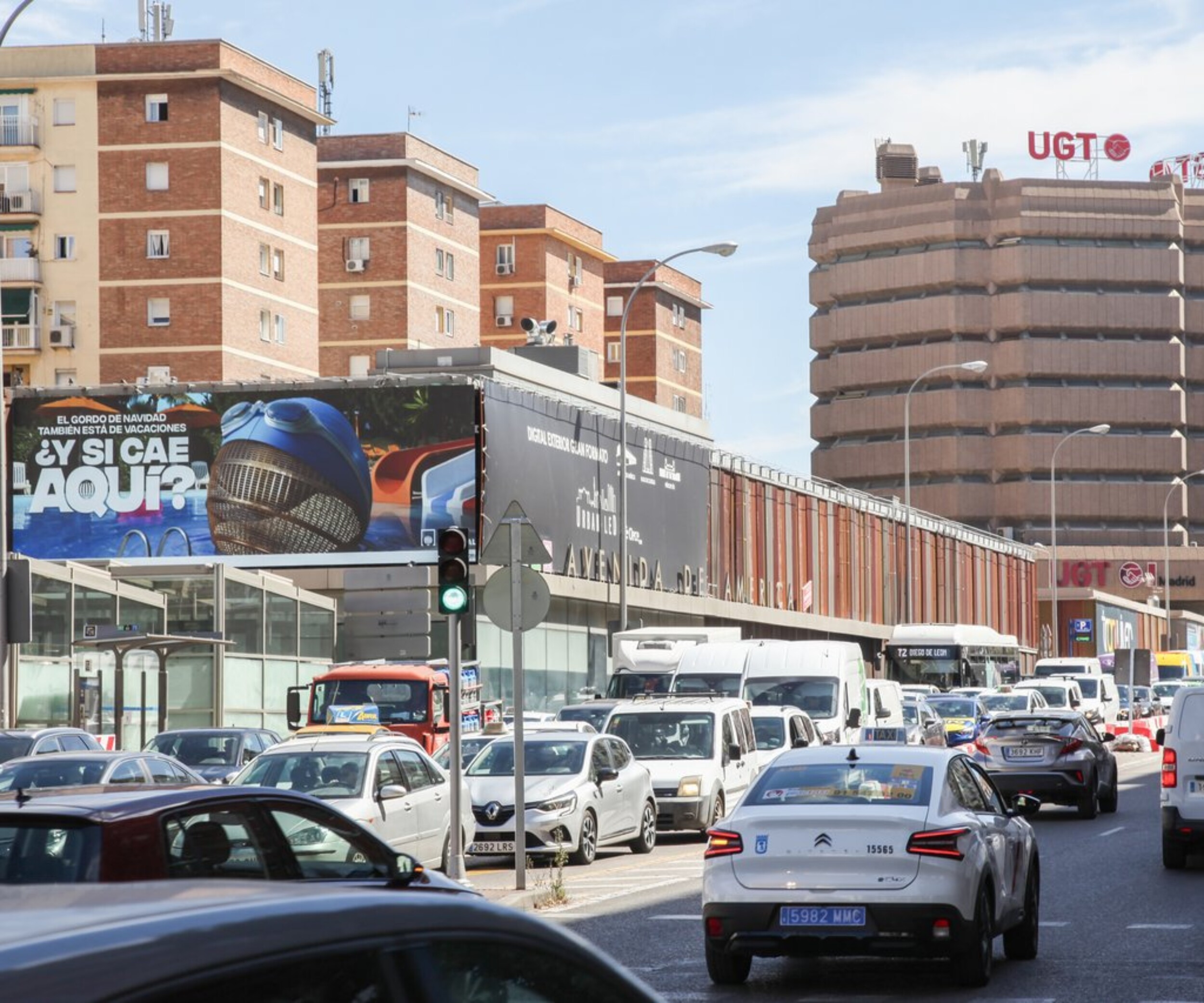 Campaña de publicidad DOOH espectacular del Gordo de Navidad, Loterías del Estado