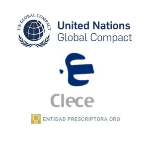 Pacto Mundial de la ONU Clece OOH prescriptora Oro